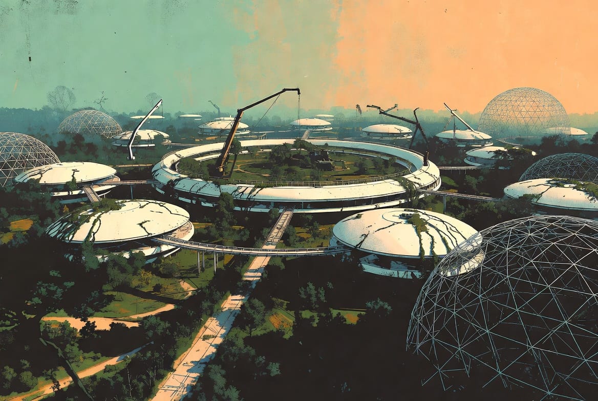 A dream paused in place, waiting for the future it never fully reached.